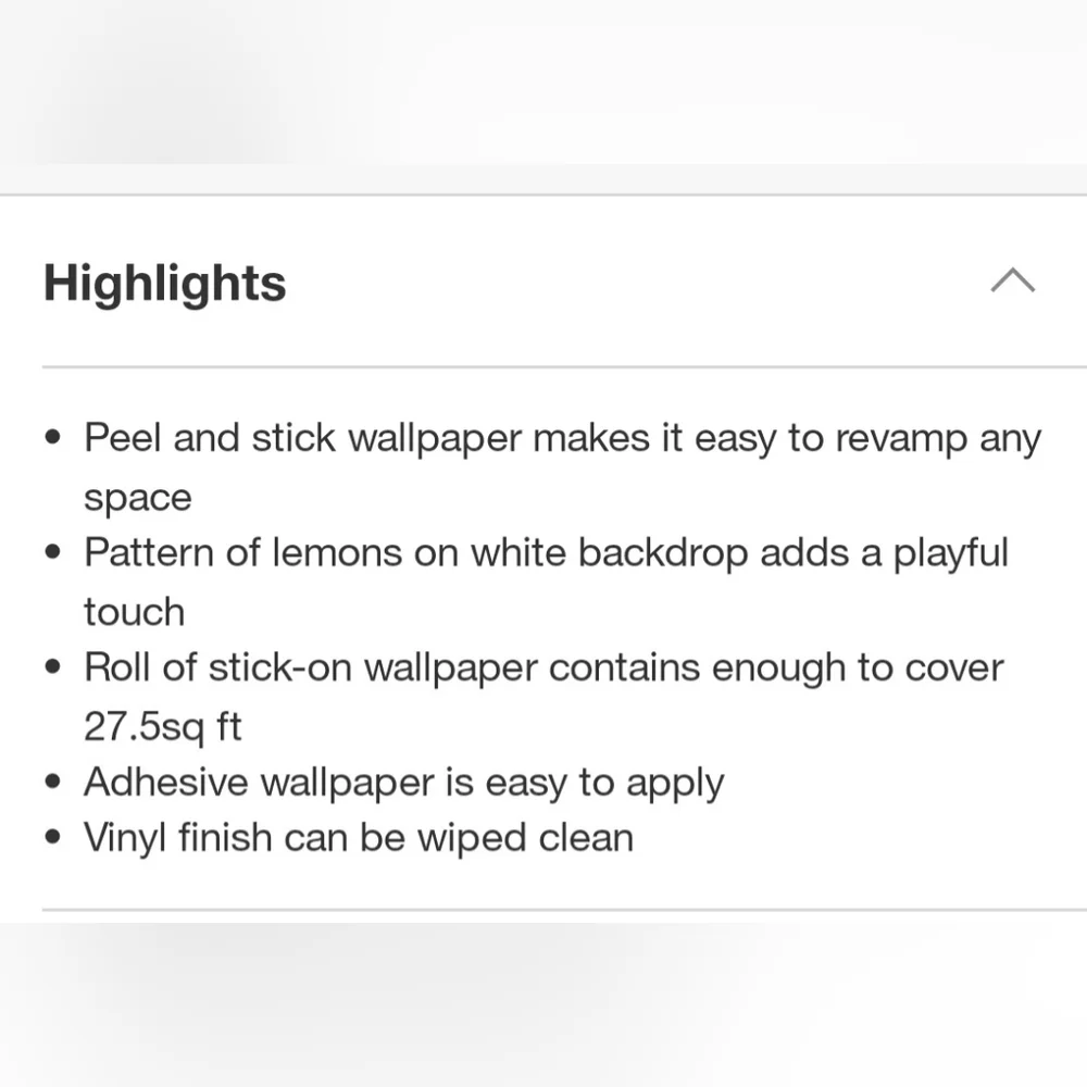 Opalhouse Lemons Peel & Stick Wallpaper Yellow